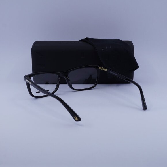 McQ by Alexander McQueen MQ0298OP 001 Rectangle Eyeglasses 52mm – Black - Picture 6 of 9